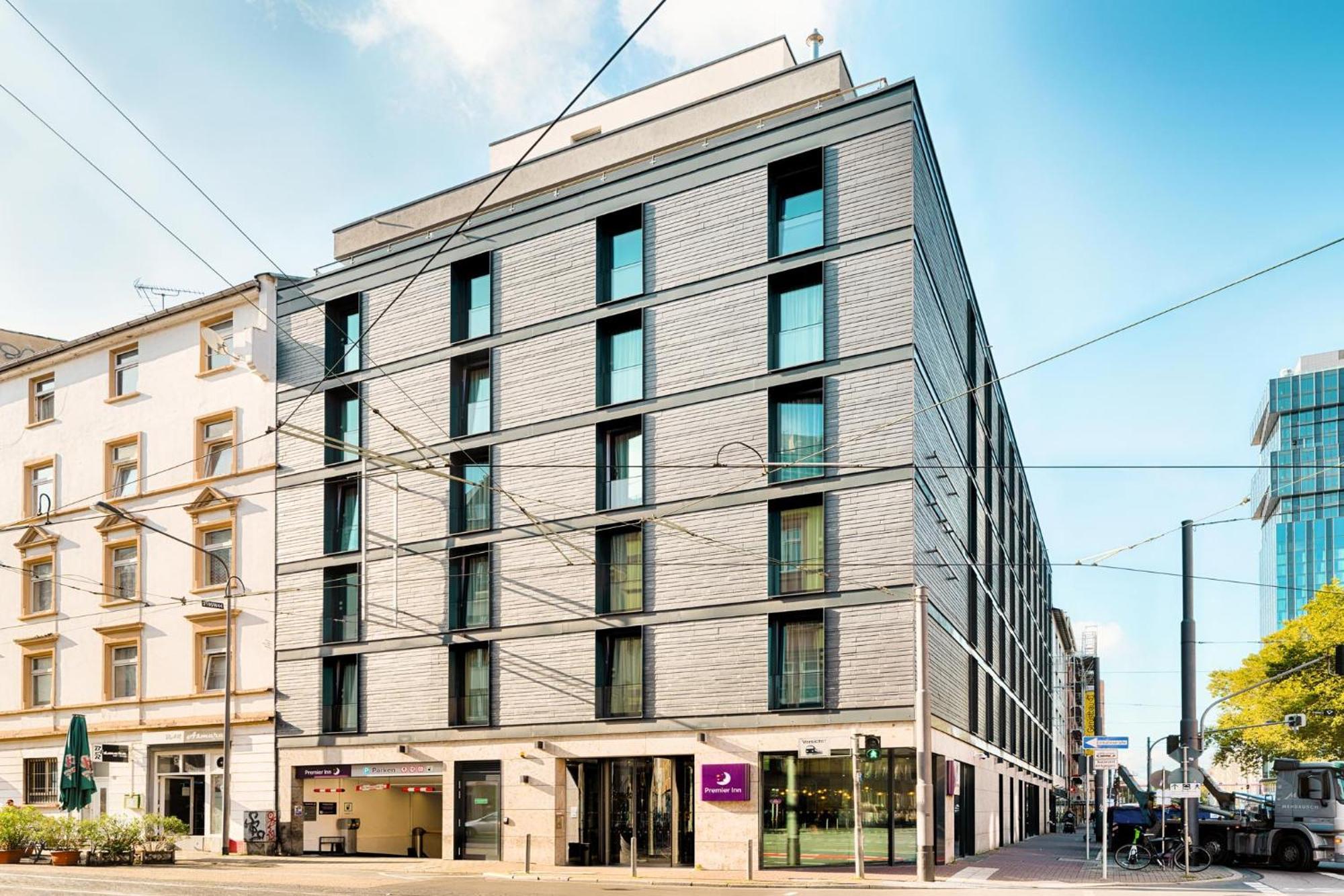 Premier Inn Frankfurt City Europaviertel Франкфурт-на-Майне Экстерьер фото