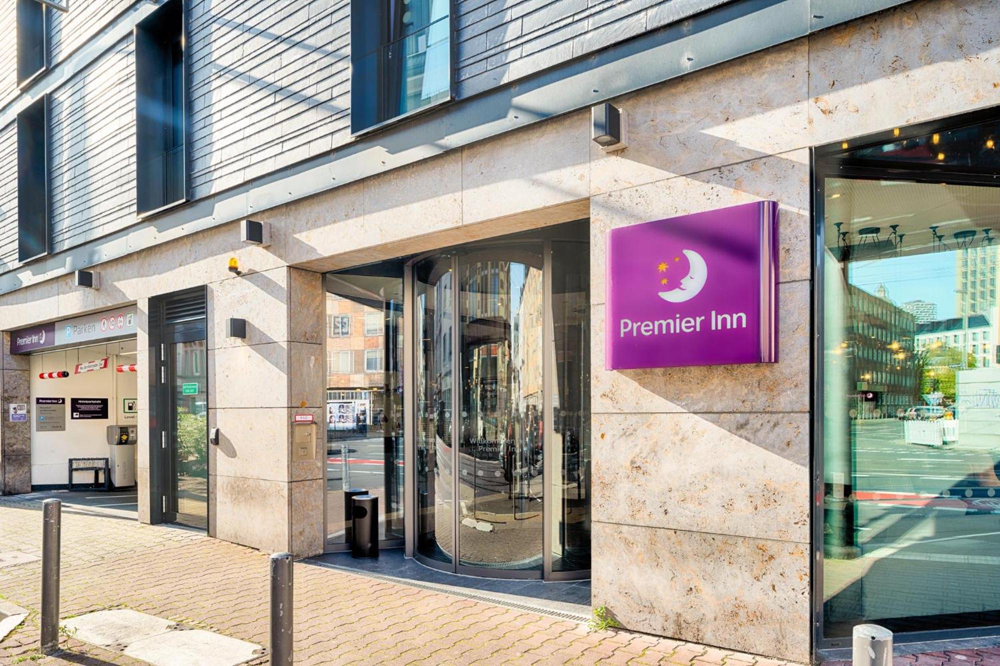 Premier Inn Frankfurt City Europaviertel Франкфурт-на-Майне Экстерьер фото